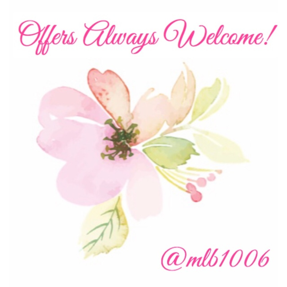 Offers always welcome! 🌸